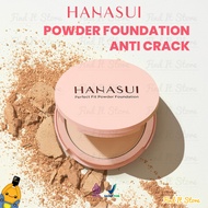 Hanasui Perfect Fit Powder Foundation 12.5g | Compact Powder | Conceals Pores | Coverage Coverage | 