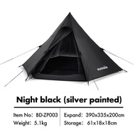 Blackdog Teepe Tent Pyramid Indian Style 2-3 Person Khemah Outdoor Camping