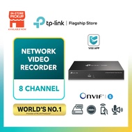 TP-Link 8MP CCTV 8 Channel NVR ( 8CH IP Network CCTV Video Recorder ) Vigi NVR1008H