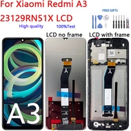 High quality LCD For Xiaomi Redmi A3 23129RN51X LCD Display Touch Screen With Frame Digitizer Assemb
