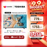 Toshiba TV 43E31RP ทีวี 43 นิ้ว FHD Wifi รุ่น Dolby Audio Smart TV
