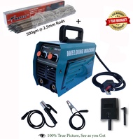 Wately 140A Portable Welding Machine with Rod Size Selector Suitable 1.6~3.2mm Rod Range with Add On