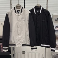 Nike男女寬鬆夾克春秋季新款棒球服外套棒球領情侶款男女同款 Korea Fashion Style 韓國 潮流 時尚 外套夾克開衫衝鋒衣外褸 Jacket