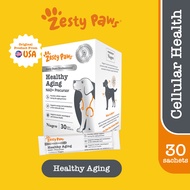 Zesty Paws Healthy Aging Niagen Powder For Dog 30 Sachets(EXP:03 2028)
