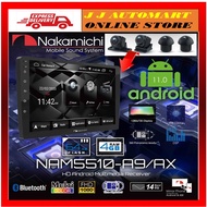 Nakamichi NAM5510 A9/AX 9"/10" 8-Core FHD HIFI 4RAM+64GB Android 11.0 DSP With 3D 360 camera (we provide installation)