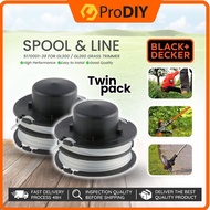 2PCS RS300 BLACK & DECKER SPOOL &LINE - 5170001-39 FOR GL300 / GL260 TRIMMER GRASS ( COMBO )