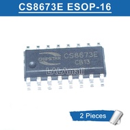 2pcs CS8673E CS8673 ESOP-16 CS 8673E SOP-16 SMD 80W Class-D Audio Power Amplifier Chip IC new origin