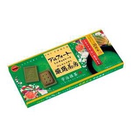 北日本BOURBON布爾本 Alfort 迷你巧克力餅乾 濃郁抹茶味 12個