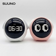 Emoji Alarm Clock Cute Expression LED Voice Control Night Light Multifunctional Alarm Clock Child