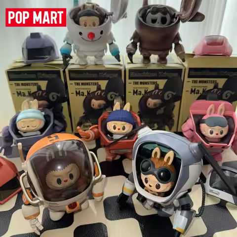 Genuine POPMART LABUBU THE MONSTERS×Kow Yokoyama Ma.K. Series Blind Box Cute Figurine Creative Ornam