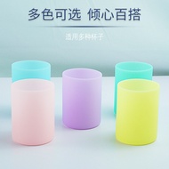 6.5Factory Direct Half Body Rubber Ring Insulated Cup Sleeve Horizontal Stripe Cup Sleeve Protective