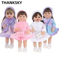 THANKSKY Doll Clothes, 22inch/55cm Multicolor Doll Pleuche Dress Set, Doll Accessories Cosplay Photo