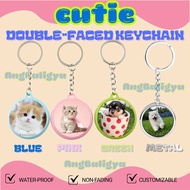 Double-Faced Badge Keychain Souvenir Boracay, Bukidnon, Bulacan, Cagayan De Oro, Cavite, Cebu, Coron