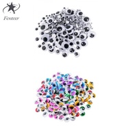 [Fenteer] 476X MULTICOLOR STICK on WIGGLY WIBBLY WOBBLY EYES GOOGLY EYES ART CRAFTS