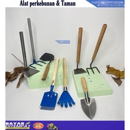 Garden Tools Gardening Hoe Hoe Rake Mini Hoe and Mini - Shovel biru - Grass Hoe - Slanted Hoe Garden