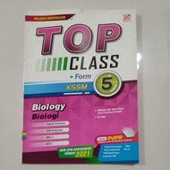 [Used book] Pelangi Top Class Form 5 KSSM Biology