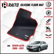 RAITO MAT Toyota Altis 2008 - 2013 Car Floor Mat Carpet Customised Car Mat Kereta Carpet