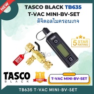 TASCO TB635 T-VAC MINI-BV-SET ดิจิตอลไมครอนเกจพร้อมบอลวาล์ว 3 ทาง Digital vacuum gauge