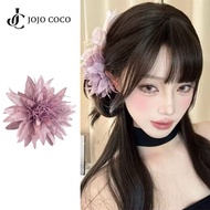(Ho Chi Minh Express) Super pretty Violet flower hairpin for beautiful beach photos