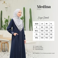 Medina Abaya by Zayena | Abaya Polos | Abaya Syari | Abaya Turki RR