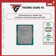 Cpu Intel Core i3 12100F Tray | 4.30 GHz, 4 Cores 8 Threads, LGA 1700 - NEW