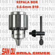 6MM B10 DRILL CHUCK (0.6-6MM) B10 MINI SAN OU