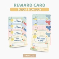Reward Card for Students (Upgraded) | Teacher Reward System | Motivation Card for Kids