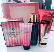 Ori Rejected Victoria Secret_ Bombshell T@ster  Perfume Body Mist Lotion Set For Her 100 ml - 4 in1 Gift Set