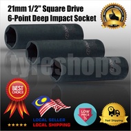 6 Point Deep Impact Socket 1/2" Square Drive