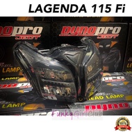 DYNOPRO LAGENDA 115 Fi HEADLAMP LED HEAD LAMP ZHIPAT ZHI PAT LIGHT SRL115 Fi SRL 115 Y115 HANDLE SWI
