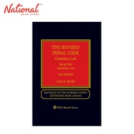 The Revised Penal Code: Criminal Law 2021 Edition by Luis B. Reyes - Hardcover - College Books