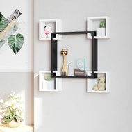 Minimalist Wall Shelf PORTABLE Wall Shelf Flower Wall Shelf Wall Shelf Decoration Wall Shelf Book Wa