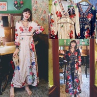 Long Printed Dress Bohemian