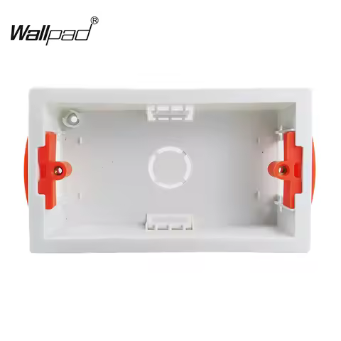 146 Type UK Standard 35mm Depth Dry Lining For Gypsum Board / Drywall / Plasterboad Wall Switch Sock