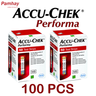 Accu-Chek Accuchek Performa Test Strip 50/100แผ่น Accu Chek (EXP:Latest)