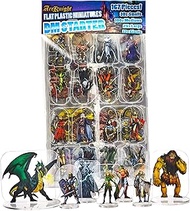 Arcknight Flat Plastic Miniatures: DM Starter Set; 167 Unique Classic and Iconic Minis for DND 5e an