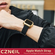 《Ready Stock》Watch Strap For Apple ion universal couple iwatch strap soft shell + silicone strap set