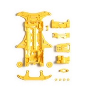 Tamiya 95353 Reinforced Chassis Set - VS Chassis (Yellow)