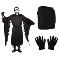 Wansheng Demon Slayer Cloak Death Cloak Scream Ghost Face Killer Cosplay Party Costume