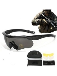 1入組樹脂cs護目鏡,防紫外線,防護眼鏡,防風防塵,防雾運動眼鏡