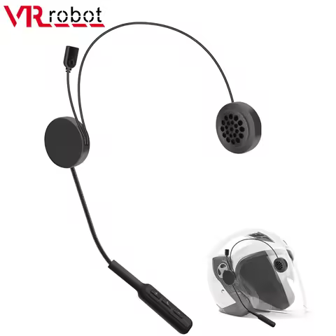 VR Robot MH01 Motorcycle Bluetooth 5.0 Helmet Headset Handsfree Motorbike Earphone Wireless Stereo M