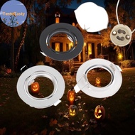 TasteTasty 1 Set Round Fixture Adjustable Downlight Led Holders Cutout For Bulb Holder Recessed LED 