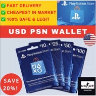 PSN USD Playstation Game US Ps Store/ PS3 PS4 PS5 PsPlus