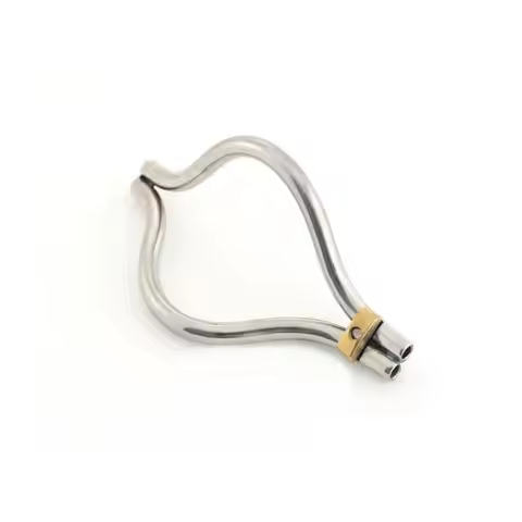 Metal Hole Anal Ring Butt Anus for Male Female Accessory Underwear Invisible Silicone Chastity Restr