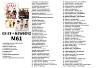 M61 Usb Pendrive 4G Mp3 Song Music USB flash drive EXIST + NEWBOYZ
