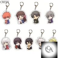 Anime Fruits Basket Keychain Honda Tohru Souma Kyo Somo Yuki Cute Q Version Anime Manga Backpack Dec