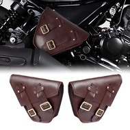 Motorcycle Left Right Saddle Bags Waterproof Side Bag Bike Side Storage Fork Tool Pouch For Harley d