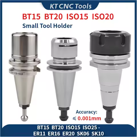 BT15 BT20 ISO15 ISO20 ISO25 - SK06 SK10 ER11 ER16 35MS Mini Tool Holder BT ISO Spindle Tool holder C