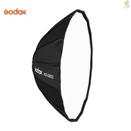 Godox AD-S85S 85cm/33.5in Portable Deep Parabolic Softbox Umbrella Godox Mount Fast Installation Silver Reflector for Godox AD400Pro/ AD300Pro/ ML60/ ML60Bi  [24NEW]