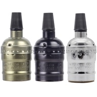 Aluminum Lamp Holder Edison Bulb Lamp Holder Antique Metal Chandelier Accessories Retro Lamp Holder 